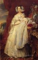 ヘレン・ルイーズ・エリザベート・ド・メクレンブール・シュヴェリーン王家の肖像画 フランツ・クサーヴァー・ヴィンターハルター